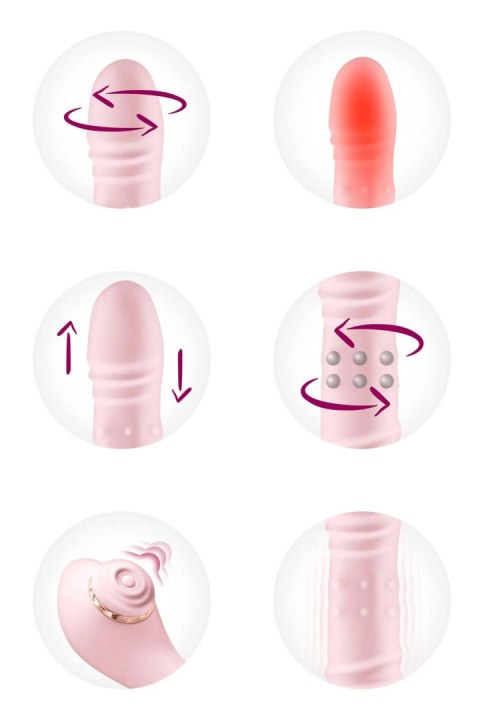 Comcorde - SAS EDITIONS CONCORDE Lively 6-in-1 rabbit vibrator
