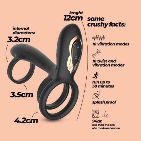 Crushious - Lunyvan S.L. CRUSHIOUS TORNADO ROTATING PENIS ARMOUR