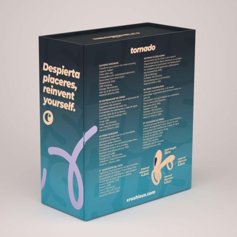 Crushious - Lunyvan S.L. CRUSHIOUS TORNADO ROTATING PENIS ARMOUR