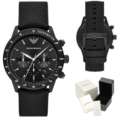 Emporio Armani ZEGAREK MĘSKI EMPORIO ARMANI AR11453 - MARIO (zi051a) + BOX