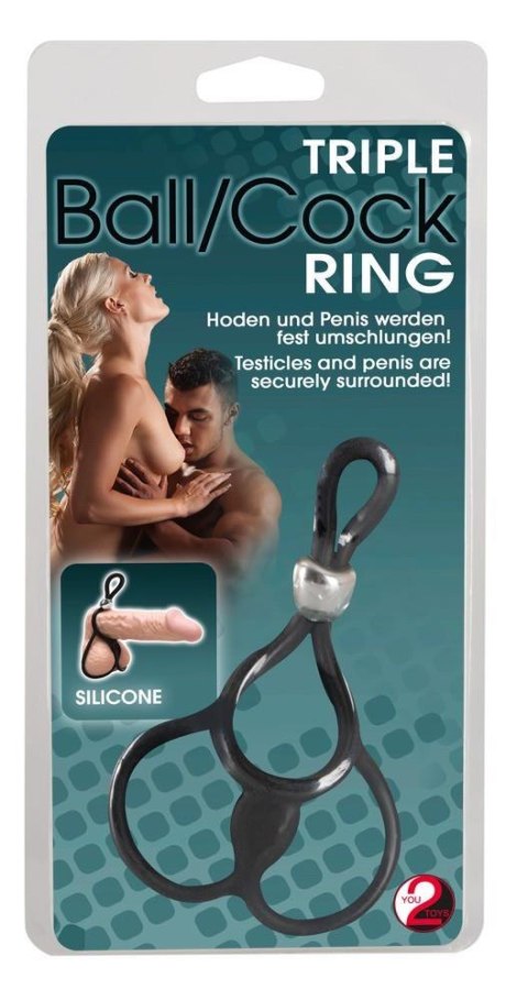 ORION Triple Ball and Cock Ring