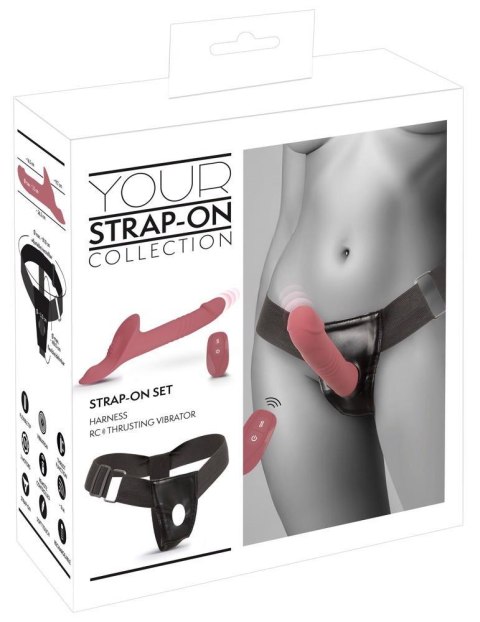 ORION Your Strap-On Vibrator Pink
