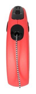 Smycz NEW CLASSIC M linka -5m -do 20kg czerwony