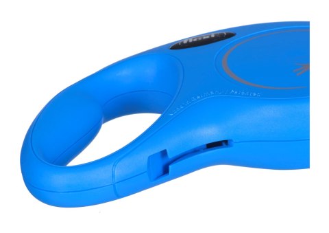 Smycz NEW CLASSIC XS taśma -3m -do 12kg niebieski