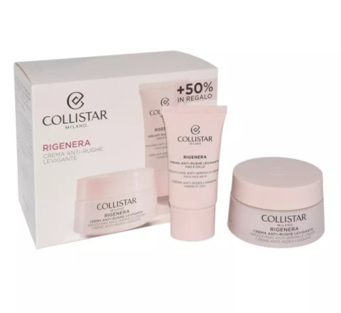 Zestaw Collistar Rigenera Smoothing Anti Wrinkle Cream 50ml + Smoothing Anti Wrinkle Cream Face And Neck 25 ml