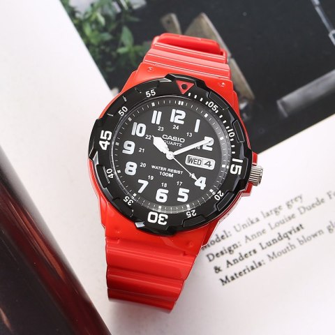 Casio ZEGAREK MĘSKI CASIO MRW-200HC-4BVDF 10 Bar (zd174b) + BOX