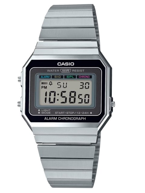 Casio Zegarek Unisex Casio Retro Vintage A700W-1ADF + BOX