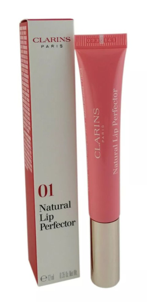 Clarins Instant Light Natural Lip Perfector 01 Rose Shimmer 12ml