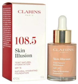 Clarins Skin Illusion Natural Hydrating Foundation Spf 15 108,5W Cashew 30ml
