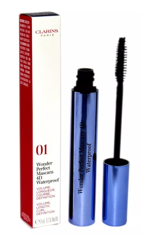 Clarins Wonder Perfect Mascara 4D Waterproof 01 Perfect Black 8ml