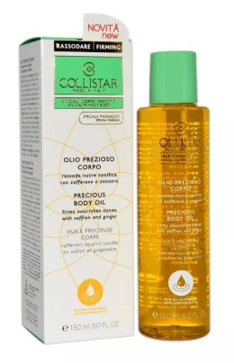 Collistar Precious Body Oil Firms Nourishing Tones With Saffron And Ginger 150ml