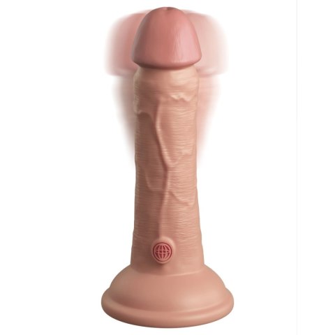 Dildo 15 cm 6 Inch Dual Density Vibe Cock Light King Cock Elite