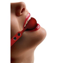 SHOTS Silicone Ball Gag Red