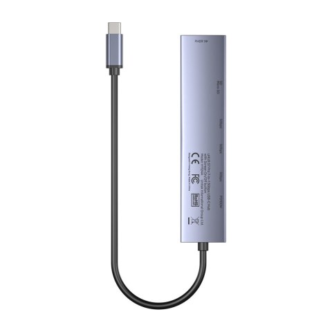 UNITEK HUB USB-C 7W1 PD 100W HDMI 2.0 Z PRZYCISKIEM ON/OFF