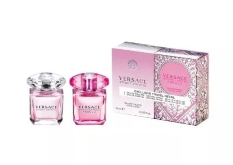Zestaw Versace Bright Crystal Edt 30ml + Absolu Duo Edp 30ml