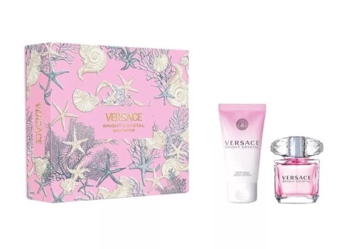 Zestaw Versace Bright Crystal Edt 30ml + Body Lotion 50ml