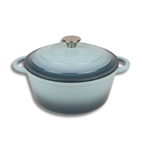 EMALIOWANY GARNEK ŻELIWNY 26cm 5L HAGE SEA SALT