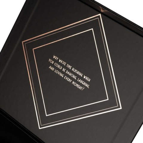 ONE-DC B.V. Rosy Gold - C-Shape Vibrator with Luxury Charging Case - Black