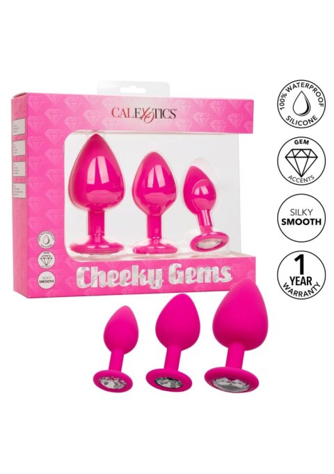 SCALA Cheeky Gems 3 Pcs Pink