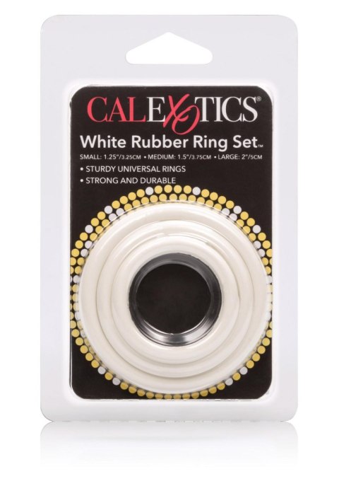 SCALA Rubber Ring - 3 Piece Set White