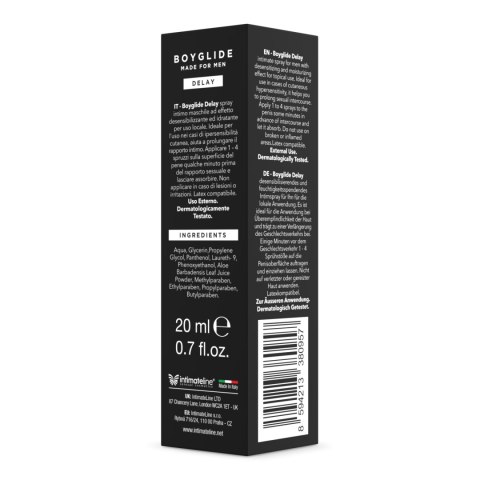 Spray Intymny Boyglide Delay 20Ml IntimateLine