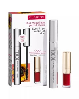 Zestaw Clarins Mascara Wonder Volume Xxl 8ml + Lip Comfort Oil #03 Cherry 1.4ml