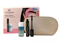 Zestaw Collistar Mascara Impeccable Ultra Black Mascara + Bi-Phase Make-Up Remover Solution 35 ml + Pouch