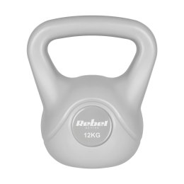 REBEL ACTIVE KETTLEBELL BITUMICZNY 12 KG RBA-2322G-12 SZARY