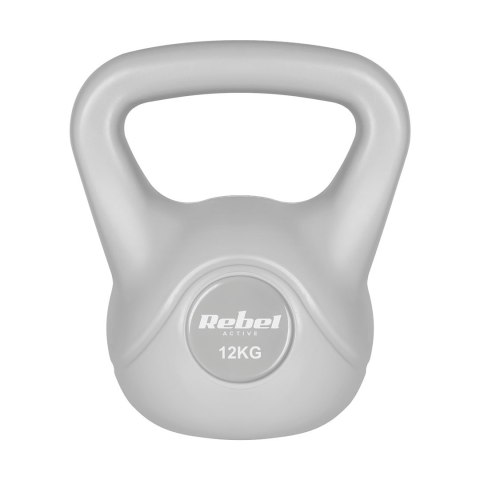 REBEL ACTIVE KETTLEBELL BITUMICZNY 12 KG RBA-2322G-12 SZARY