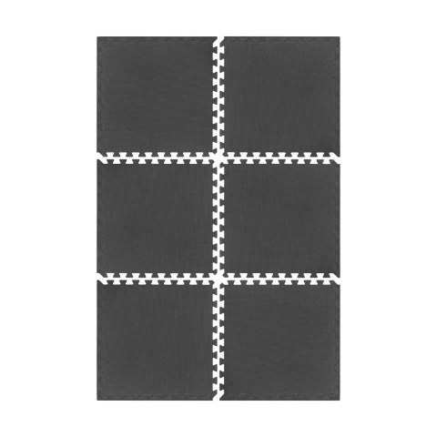 REBEL ACTIVE MATA POD SPRZĘT I NA SIŁOWNIĘ 180X120CM, MATERIAŁ EVA, PUZZLE 6 SZT. RBA-3153