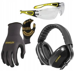 Zestaw akcesoriów BHP (nauszniki, okulary ochronne, rękawice nitrylowe x 2) SYCOMBOKIT STANLEY