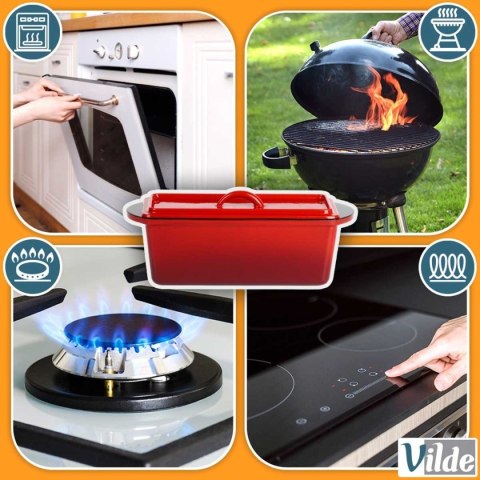 BRYTFANNA FORMA ŻELIWNA EMALIOWANA DO CHLEBA CAST LINE 279095