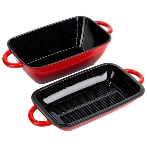 BRYTFANNA ŻELIWNA EMALIOWANA Z PATELNIĄ 3,5/1,5L CAST LINE 279094