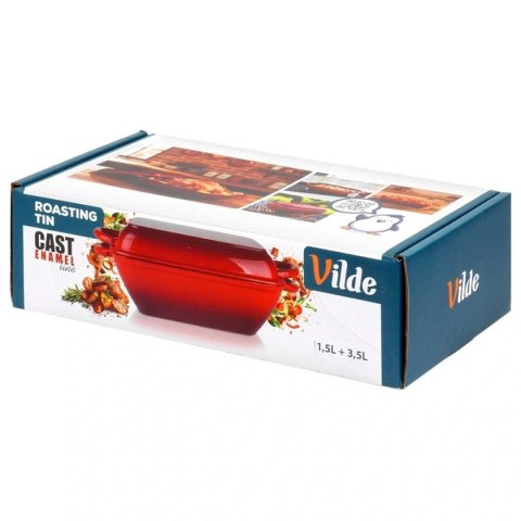 BRYTFANNA ŻELIWNA EMALIOWANA Z PATELNIĄ 3,5/1,5L CAST LINE 279094