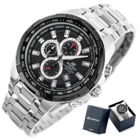 Casio ZEGAREK MĘSKI CASIO EDIFICE EFR-539D-1A - 10ATM (zd114a) + BOX