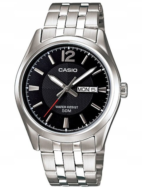 Casio ZEGAREK MĘSKI CASIO MTP-1335D 1AV (zd026a) + BOX