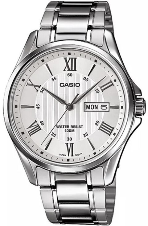 Casio ZEGAREK MĘSKI CASIO MTP-1384D-7A (zd108a) + BOX
