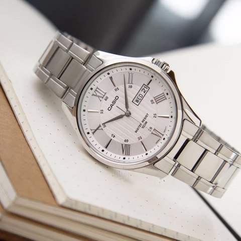 Casio ZEGAREK MĘSKI CASIO MTP-1384D-7A (zd108a) + BOX