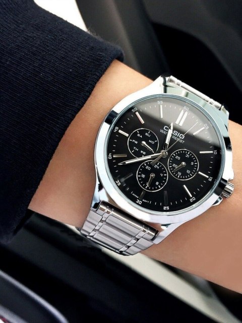 Casio ZEGAREK MĘSKI CASIO MTP-V300D-1A + BOX