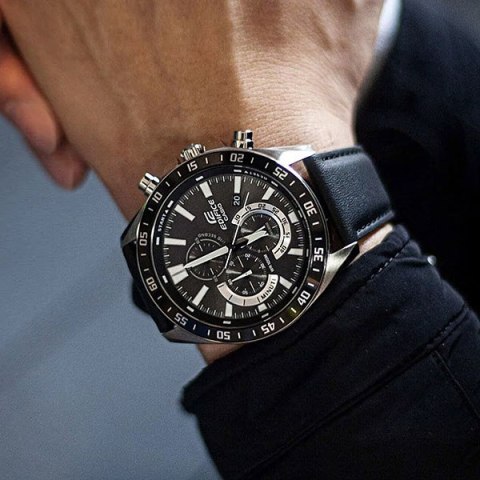 Casio Zegarek Męski Casio Edifice 48mm EFV-620L-1A + BOX