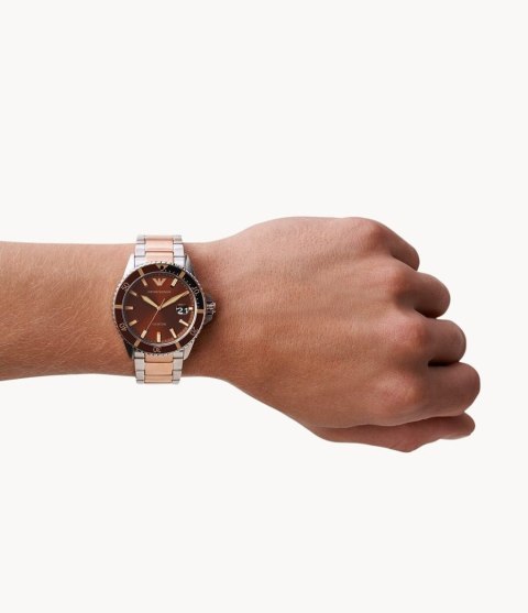 Emporio Armani ZEGAREK MĘSKI EMPORIO ARMANI AR11340 - MARIO (zi018c)