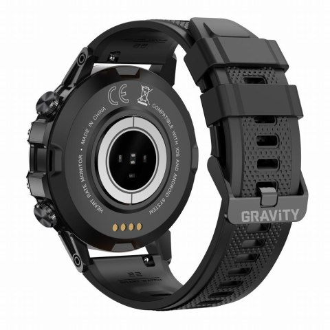 Gravity SMARTWATCH MĘSKI GRAVITY GT9-1 - WYKONYWANIE POŁĄCZEŃ, CIŚNIENIOMIERZ (sg021a)