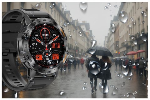Gravity SMARTWATCH MĘSKI GRAVITY GT9-1 - WYKONYWANIE POŁĄCZEŃ, CIŚNIENIOMIERZ (sg021a)