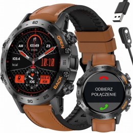 Gravity SMARTWATCH MĘSKI GRAVITY GT9-7 - WYKONYWANIE POŁĄCZEŃ, CIŚNIENIOMIERZ (sg021g)