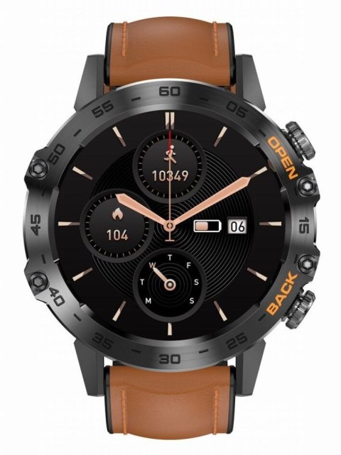 Gravity SMARTWATCH MĘSKI GRAVITY GT9-7 - WYKONYWANIE POŁĄCZEŃ, CIŚNIENIOMIERZ (sg021g)