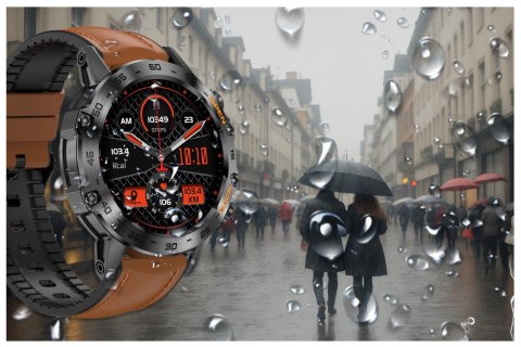 Gravity SMARTWATCH MĘSKI GRAVITY GT9-7 - WYKONYWANIE POŁĄCZEŃ, CIŚNIENIOMIERZ (sg021g)