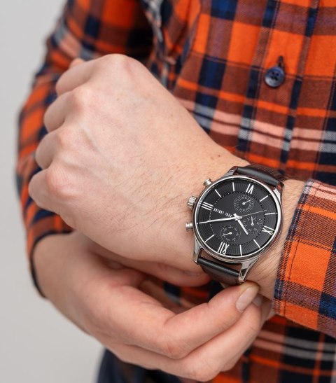 Paul Lorens ZEGAREK MĘSKI PAUL LORENS - PL11652A6-1A1 (zg355a) + BOX