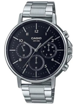 Casio ZEGAREK MĘSKI CASIO MTP-E321D-1A (zd269a) + BOX