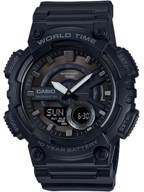 Casio Zegarek Casio Sport AEQ-110W-1BVEF + BOX