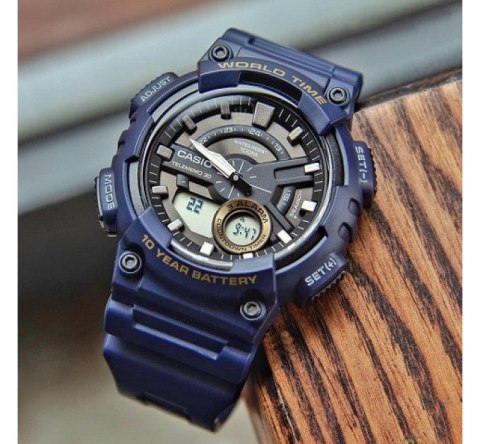 Casio Zegarek Casio Sport AEQ-110W-2AVEF + BOX